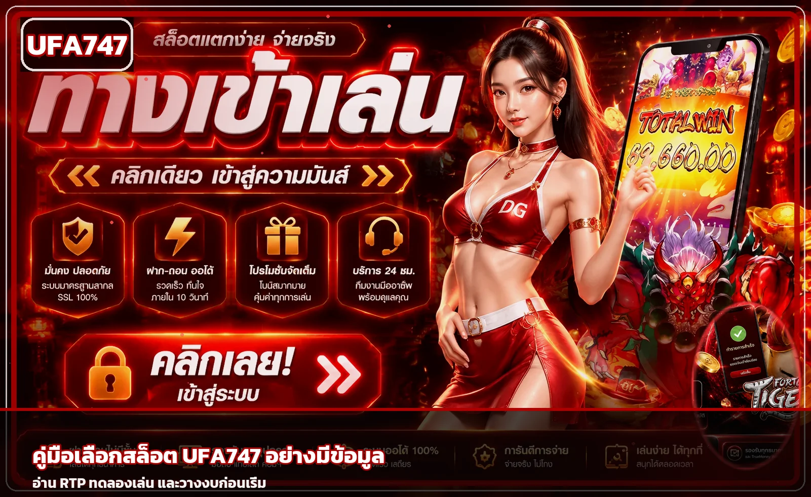 UFA747 วิธีเลือกสล็อต อ่าน RTP และทดลองเล่น